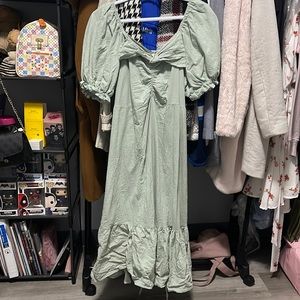Mint Midi mermaid dress